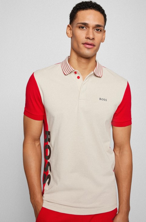 Boss Polo Paddy10 50466429 λευκό
