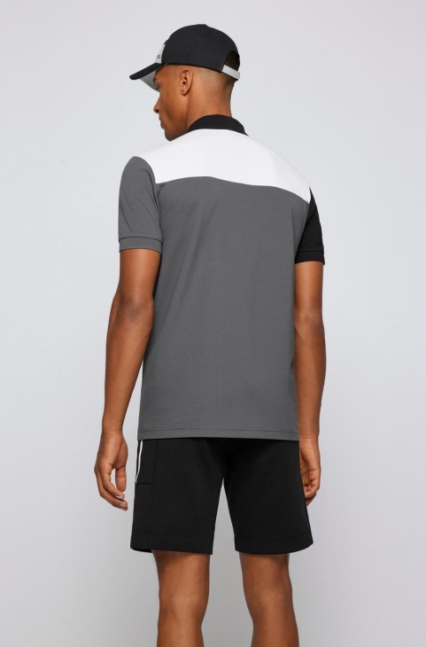 Boss Polo Paddy5 50466427 Darkgrey
