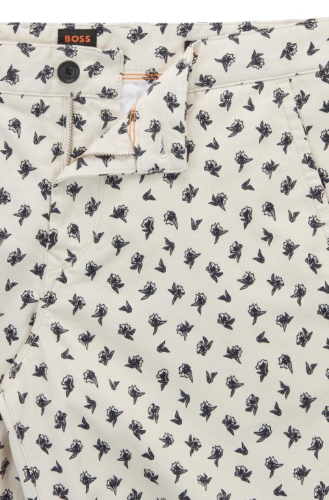 σορτς Boss Schino S 50467079 λευκό

