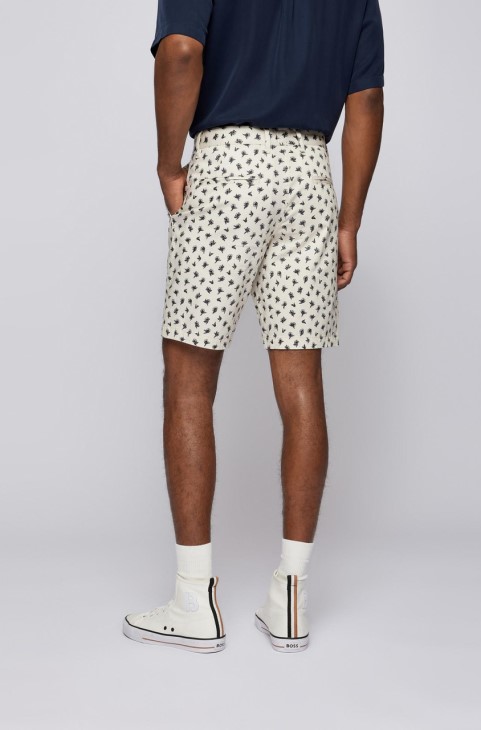 σορτς Boss Schino S 50467079 λευκό
