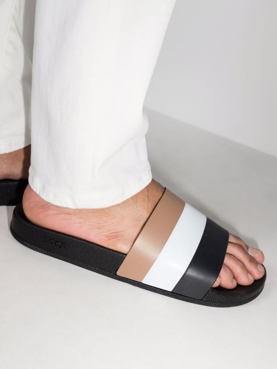 Boss Slides Bay 50465515 καφέ
