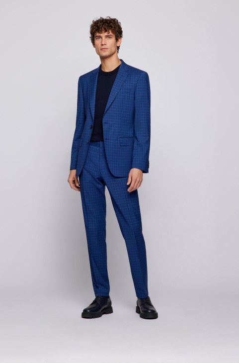 Boss Suit H-huge/h-genius 50468927 μπλε
