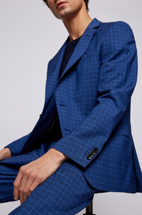 Boss Suit H-huge/h-genius 50468927 μπλε
