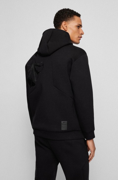 φούτερ Boss Savion Aj 50466223 μαύρο
