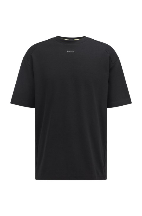 μπλουζάκι Boss Talboa Aj 50466946 μαύρο