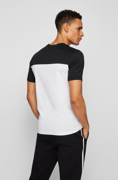 μπλουζάκι Boss Tee4 50466622 μαύρο
