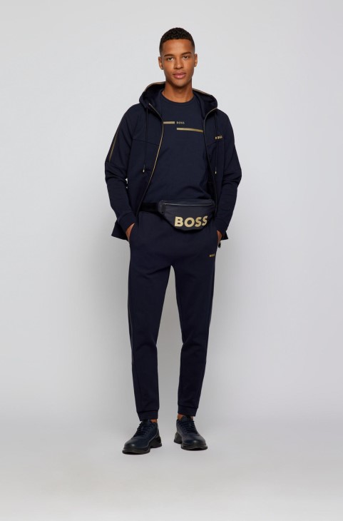 μπλουζάκι Boss Tee4 50466622 μαύρο
