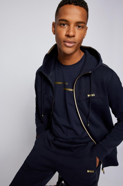 μπλουζάκι Boss Tee4 50466622 μαύρο
