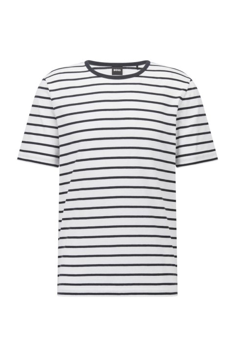 μπλουζάκι Boss Tiburt 50468630 σκούρο μπλε