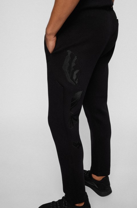 Boss Trackpants Halboa Aj 50466242 μαύρο
