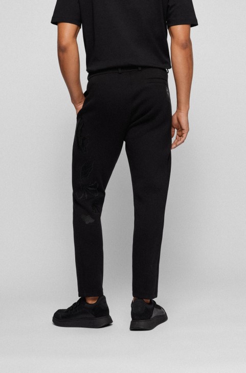 Boss Trackpants Halboa Aj 50466242 μαύρο
