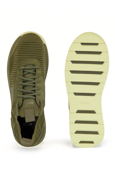 Boss Trainers Titanium 50470596 μαύρο
