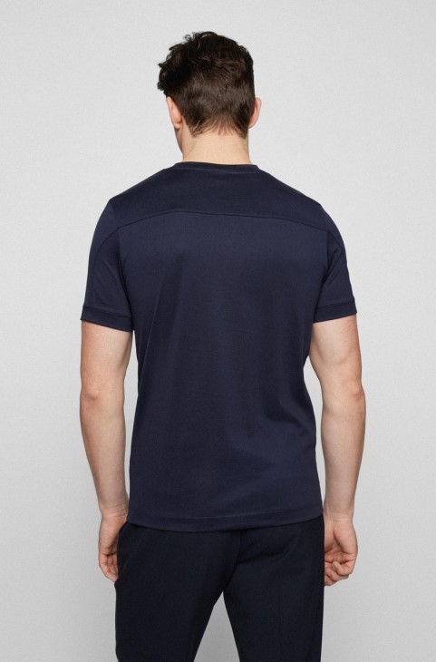 Boss X Porsche T-shirt Teesler 50466077 σκούρο μπλε
