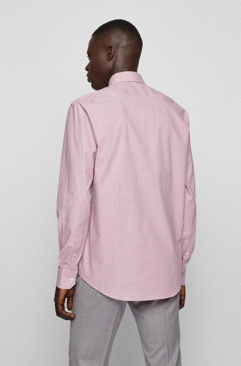 πουκάμισο Boss Bus H-joe 50469369 μπλε
