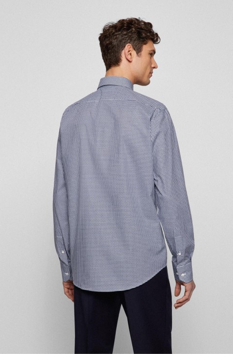 πουκάμισο Boss Bus H-joe 50469369 μπλε
