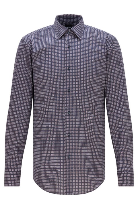 πουκάμισο Boss Bus H-hank 50469422 ροζ