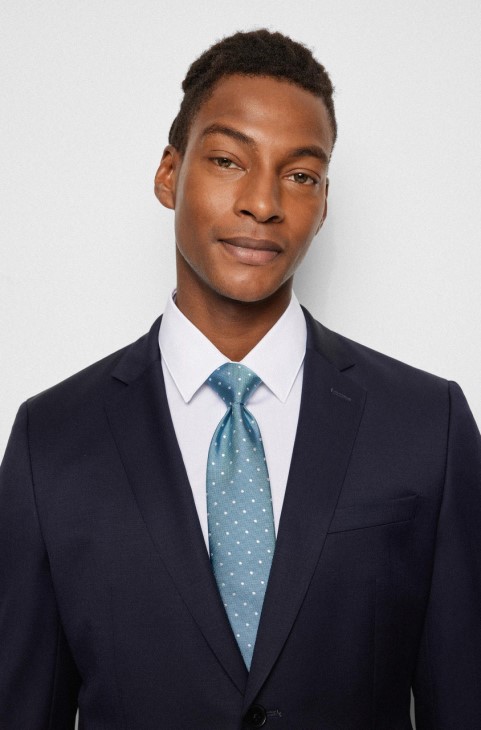 Boss H-tie 50471504 σκούρο μπλε
