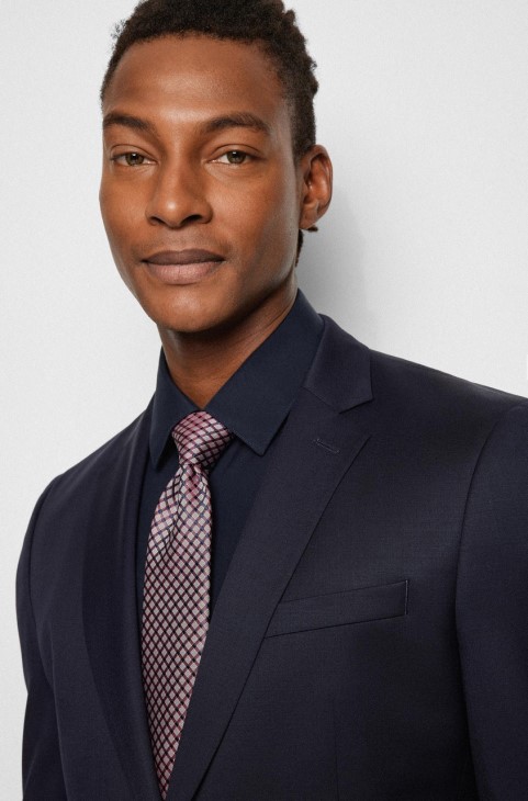 Boss H-tie 50471515 σκούρο μπλε
