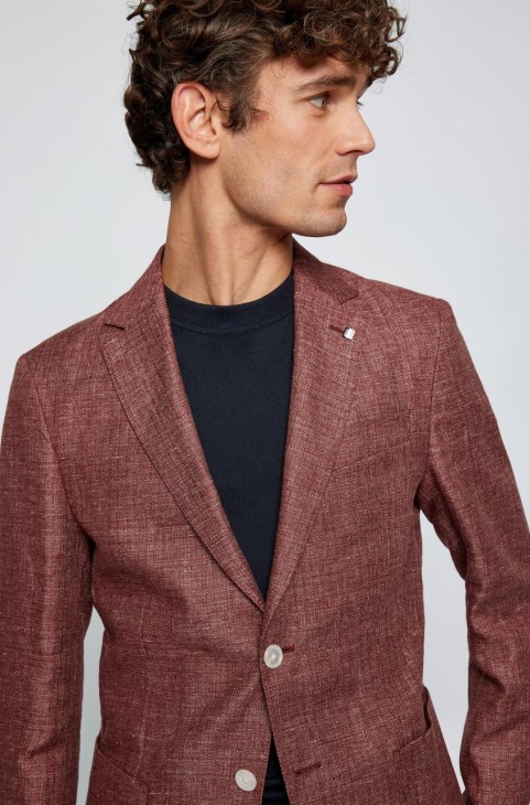 Boss αθλητικό παλτό C-hanry 50468919 κόκκινο
