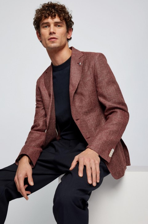 Boss αθλητικό παλτό C-hanry 50468919 κόκκινο
