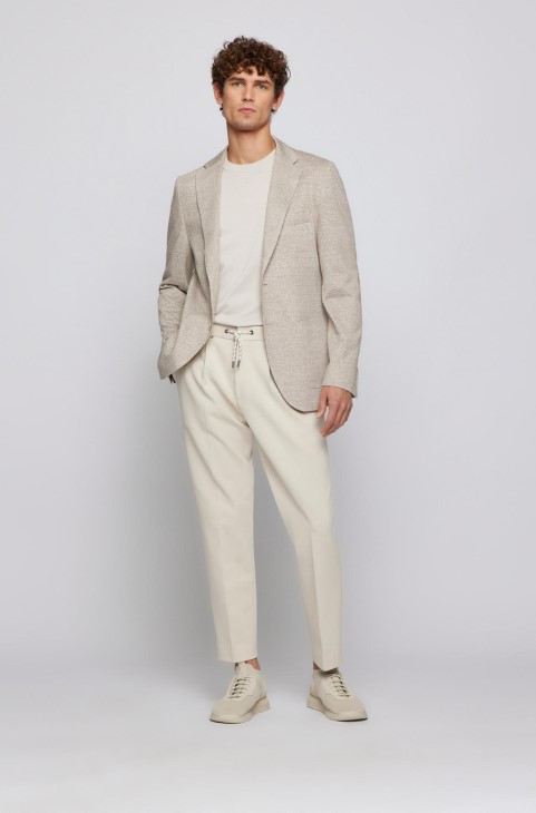 Boss αθλητικό παλτό C-jaye 50469066 μπεζ
