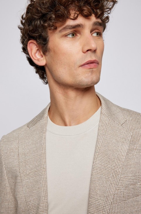 Boss αθλητικό παλτό C-jaye 50469066 μπεζ
