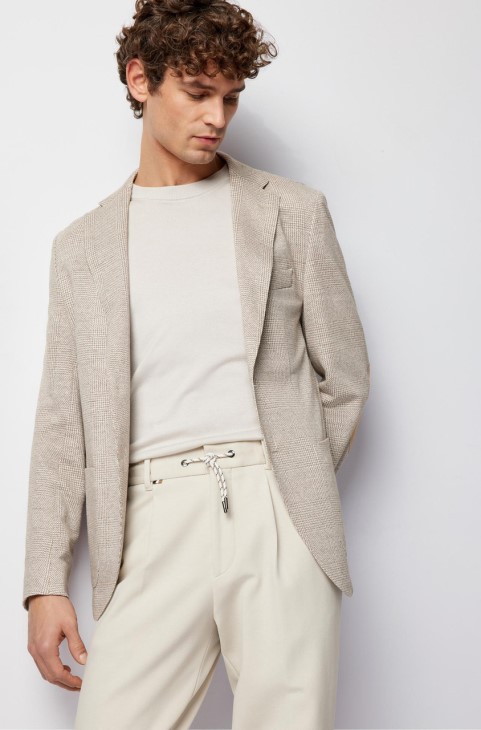 Boss αθλητικό παλτό C-jaye 50469066 μπεζ
