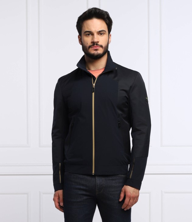 Boss Zip Through Jacket J Furio 50465218 Dark Blue
