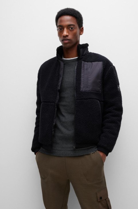 Boss L/s Tee Tempest 50472309 μαύρο
