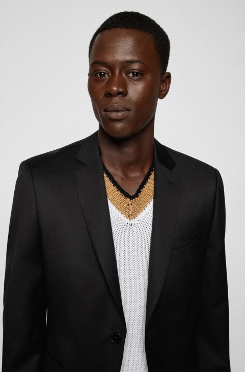 μπουφάν Boss Suit H-reymond 50469181 μαύρο
