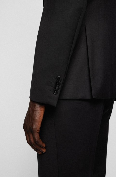 μπουφάν Boss Suit H-reymond 50469181 μαύρο
