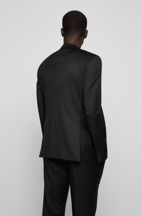 μπουφάν Boss Suit H-reymond 50469181 μαύρο
