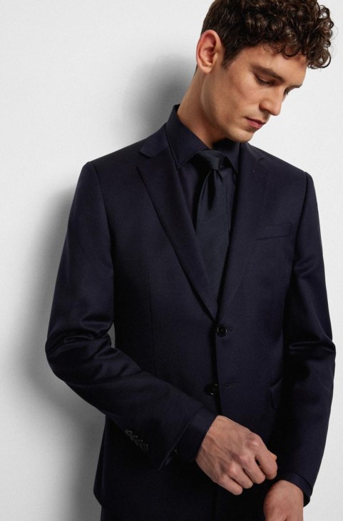 μπουφάν Boss Suit H-reymond 50469181 μαύρο
