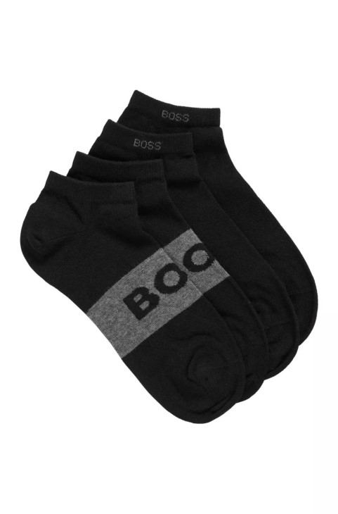 Κάλτσα λογότυπο Boss 2 Pack 50469720 λευκή