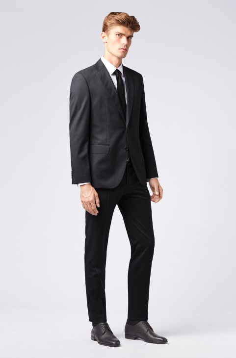 μπουφάν Boss Suit Johnstons1 - 50318521 μαύρο