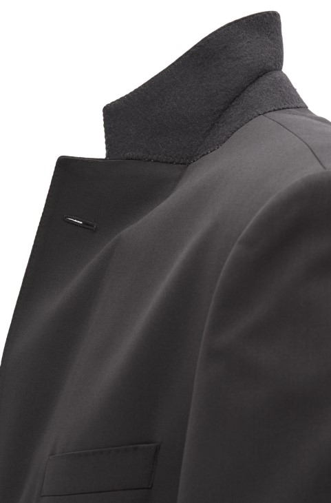 μπουφάν Boss Suit Johnstons1 - 50318521 μαύρο
