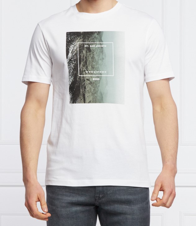 μπλουζάκι Boss Tyro 50465384 μαύρο
