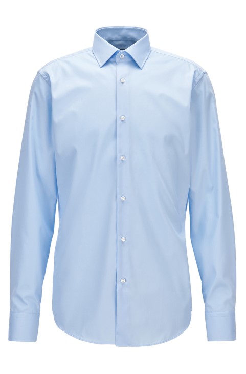 πουκάμισο Boss L/s - Gerton - 50380464 μαύρο