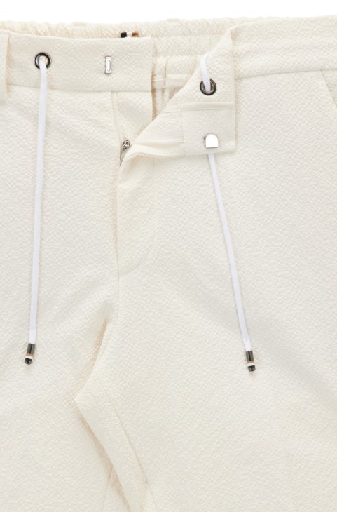 παντελόνι Boss H-genius 50468852 λευκό
