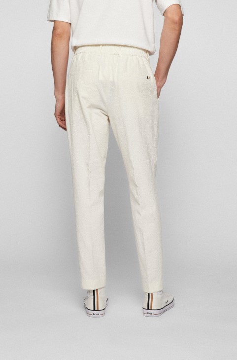 παντελόνι Boss H-genius 50468852 λευκό
