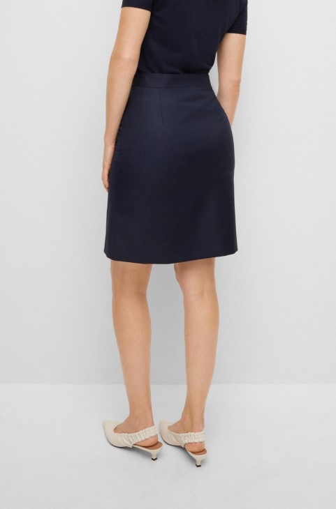 Boss ψηλή φούστα Vanewa 50477573 Navyblue
