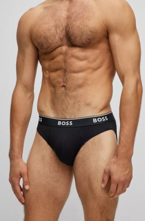 σλιπ Boss 3p Power Nos 50475273 μαύρο
