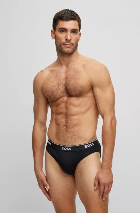 σλιπ Boss 3p Power Nos 50475273 μαύρο
