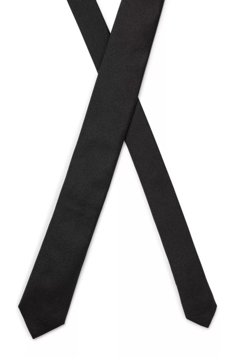 Boss H-tie 6cm Nos 50480284 μαύρη
