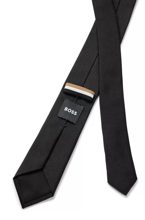 Boss H-tie 6cm Nos 50480284 μαύρη
