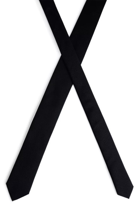 Boss H-tie 6cm Nos 50480284 μαύρη
