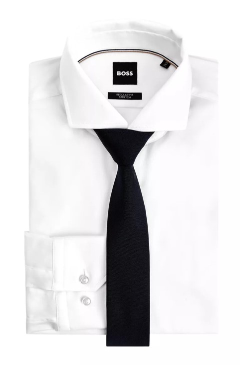 Boss H-tie 6cm Nos 50480284 μαύρη
