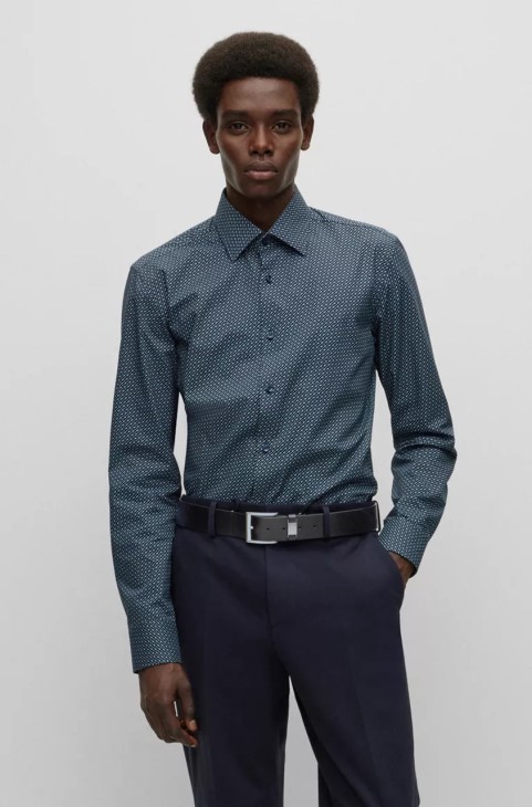 ζώνη Boss Connio 50475116 μαύρη
