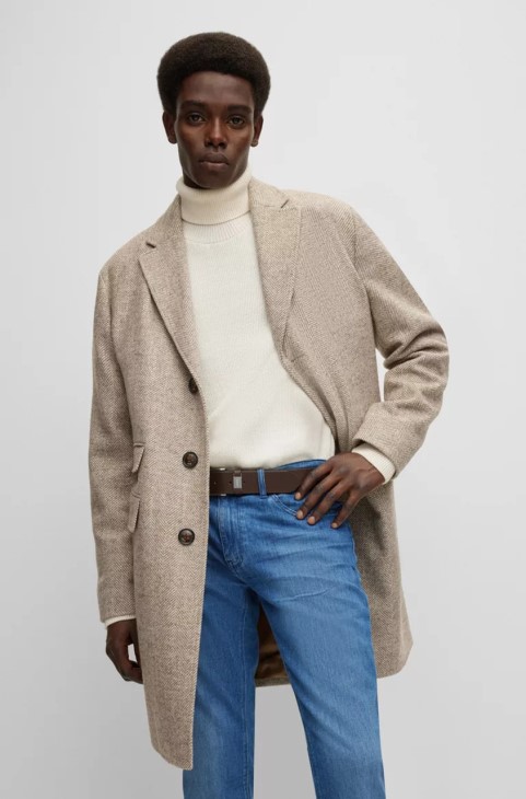 ζώνη Boss Connio 50475116 μαύρη
