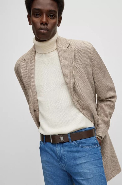 ζώνη Boss Connio 50475116 μαύρη
